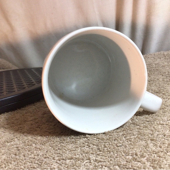 Russ Berries I HEART FISHING White W/Red Heart ceramic coffee/tea mug - Picture 6 of 10